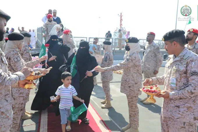 وزارة الدفاع: القوات البحرية نفذت عملية إجلاء السعوديين من السودان
