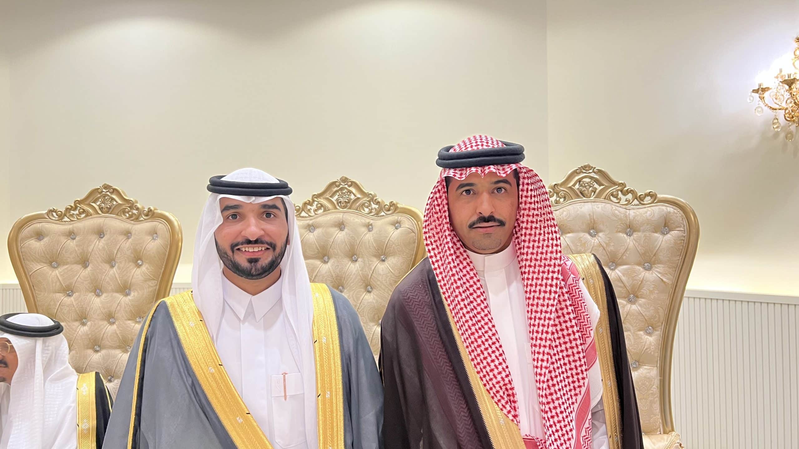 النقيب سلمان العنزي عريساً في حائل