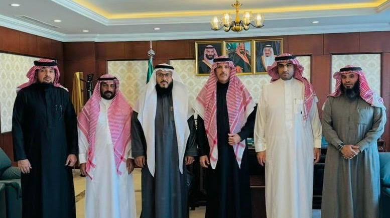 "السديري"يستقبل أعضاء مجلس إدارة جمعية التنمية الأهلية بتيماء الجديد