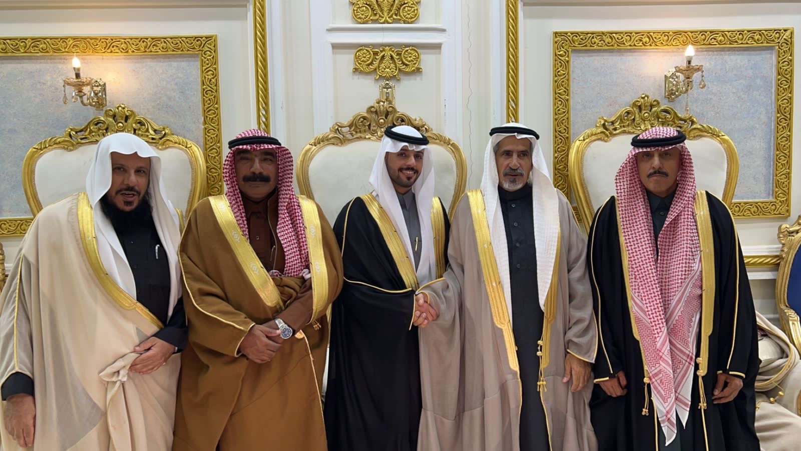 يوسف المعكلي يحتفل بزواجه في حائل