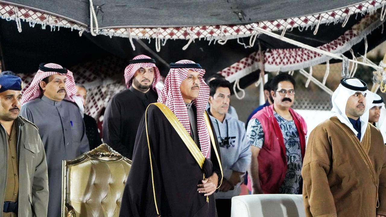 محافظ تيماء يرعى انطلاق بطولة ليالي تيماء الرمضانية الرياضية