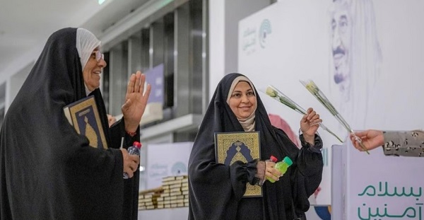 "منفذ جديدة عرعر" يودع طلائع الدفعة الأولى من الحجاج العراقيين المغادرين