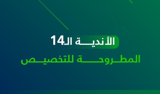 وزارة الرياضة تُعلن بدء المرحلة الثانية من المسار الثاني في مشروع الاستثمار والتخصيص للأندية الرياضية