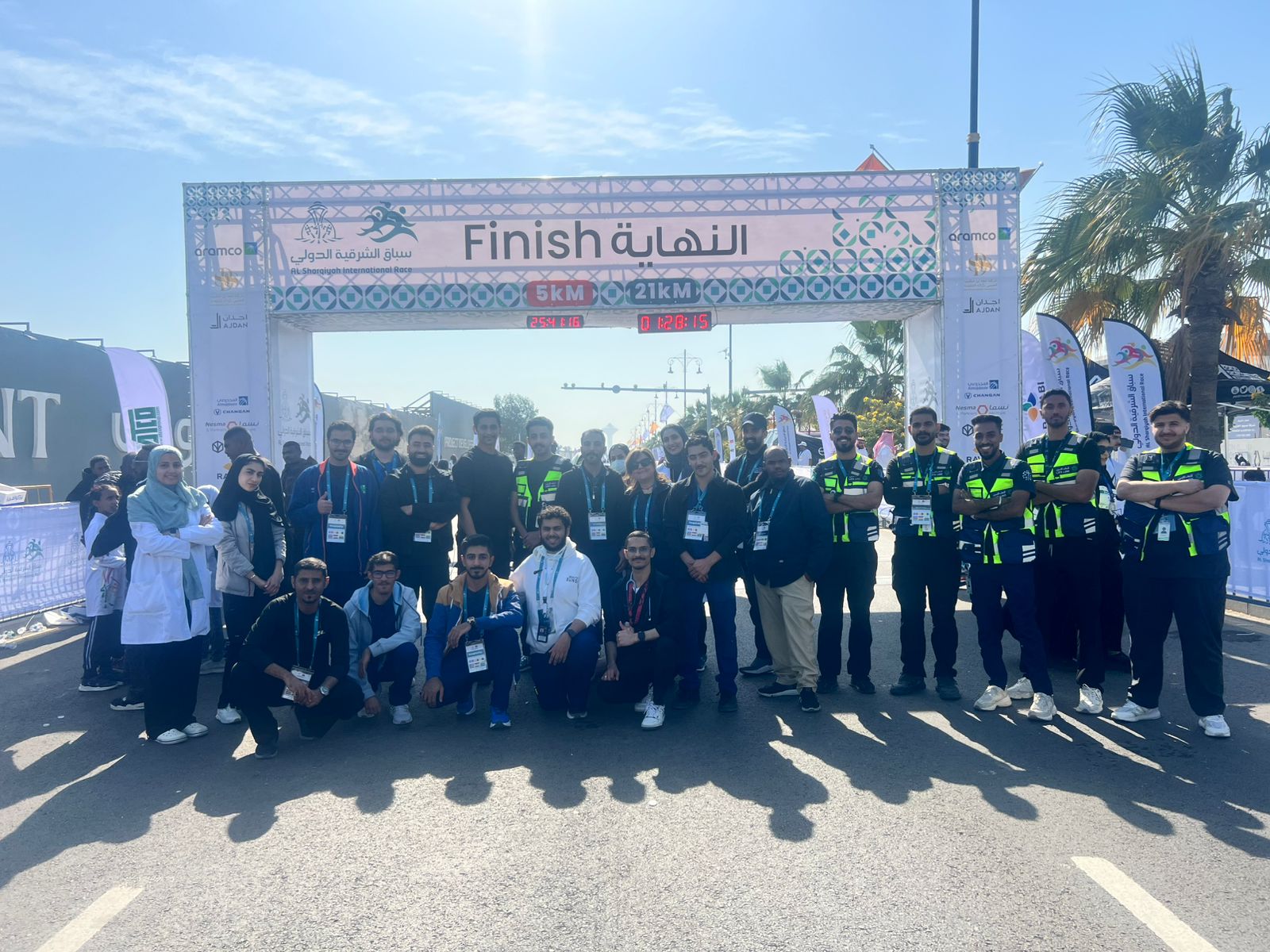 مستشفى الملك فهد الجامعي بالخبر يساهم في نجاح سباق الشرقية الدولي (٢٦)