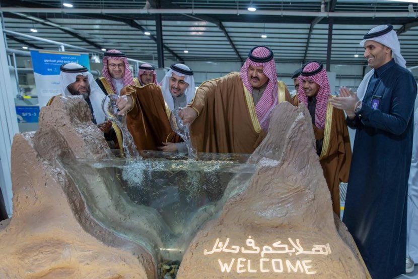 تدشين أكبر مشروع لإنتاج أسماك السلمون بالشرق الأوسط
