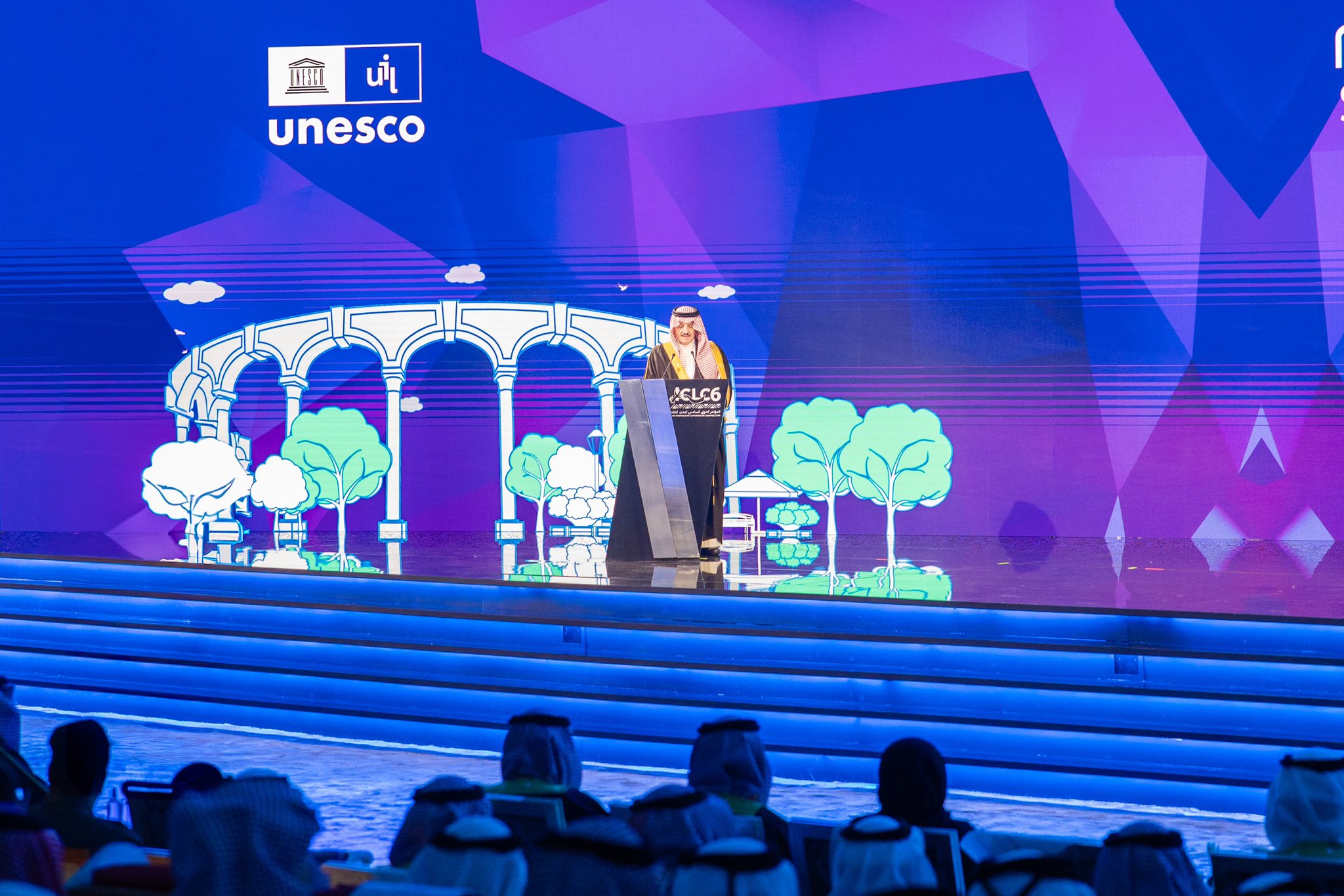 أمير الشرقية يفتتح المؤتمر الدولي السادس لمدن التعلم (ICLC6) بالجبيل الصناعية