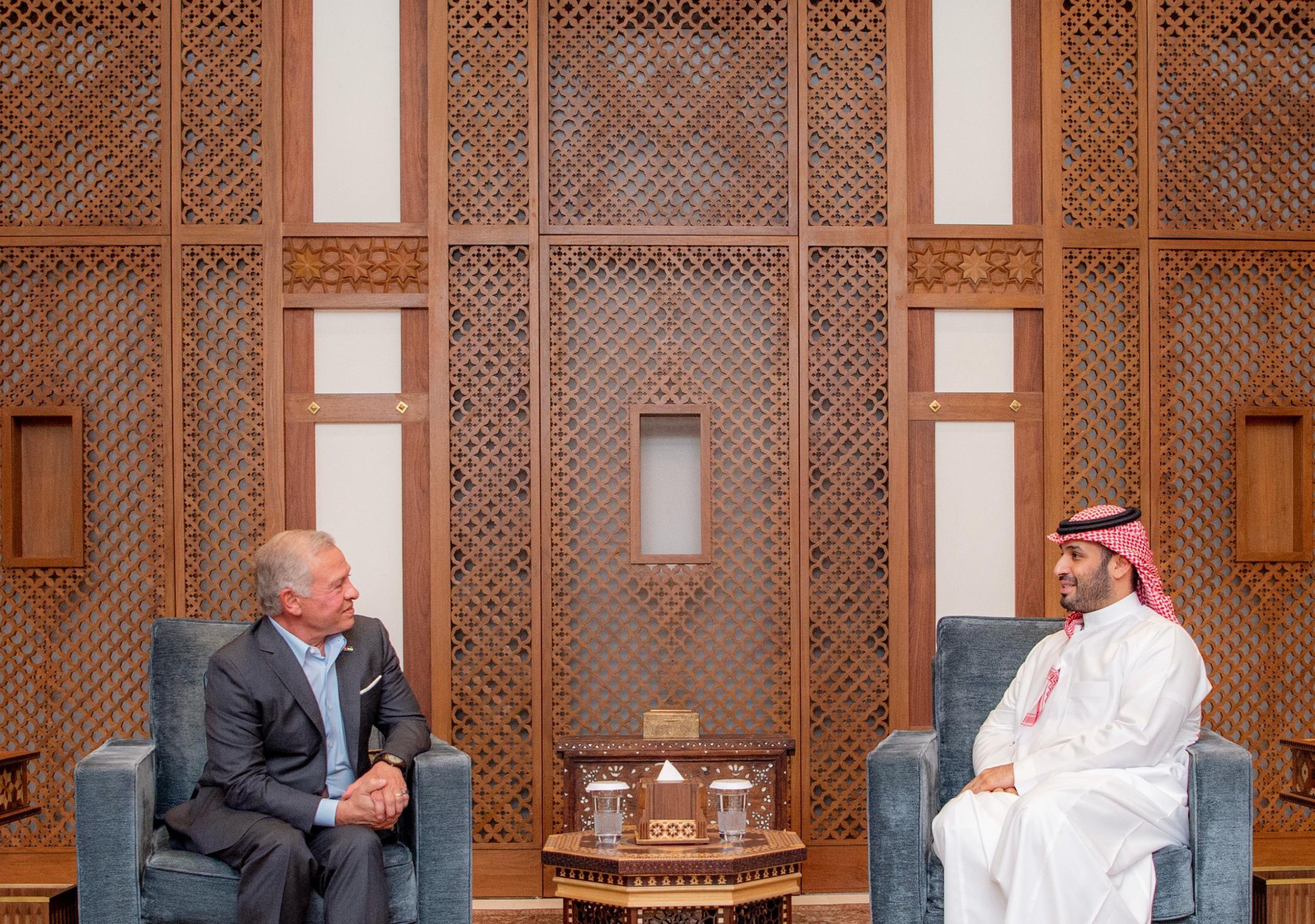 ولي العهد⁩ الأمير محمد بن سلمان يستقبل ملك الأردن
