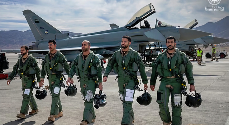 انطلاق مناورات تمرين العلم الأخضر 2025