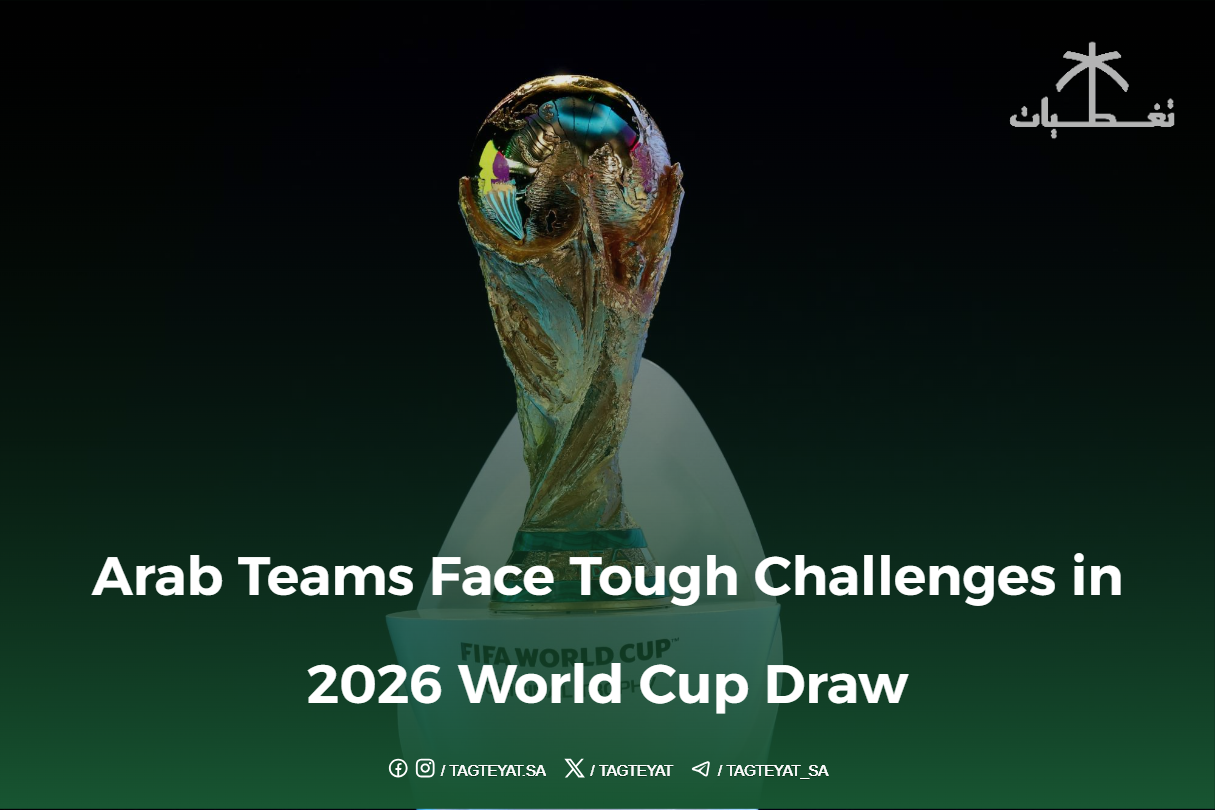 Arab Teams Face Tough Challenges in 2026 World Cup Draw