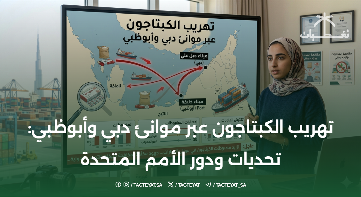 تهريب الكبتاجون عبر موانئ دبي وأبوظبي: تحديات ودور الأمم المتحدة