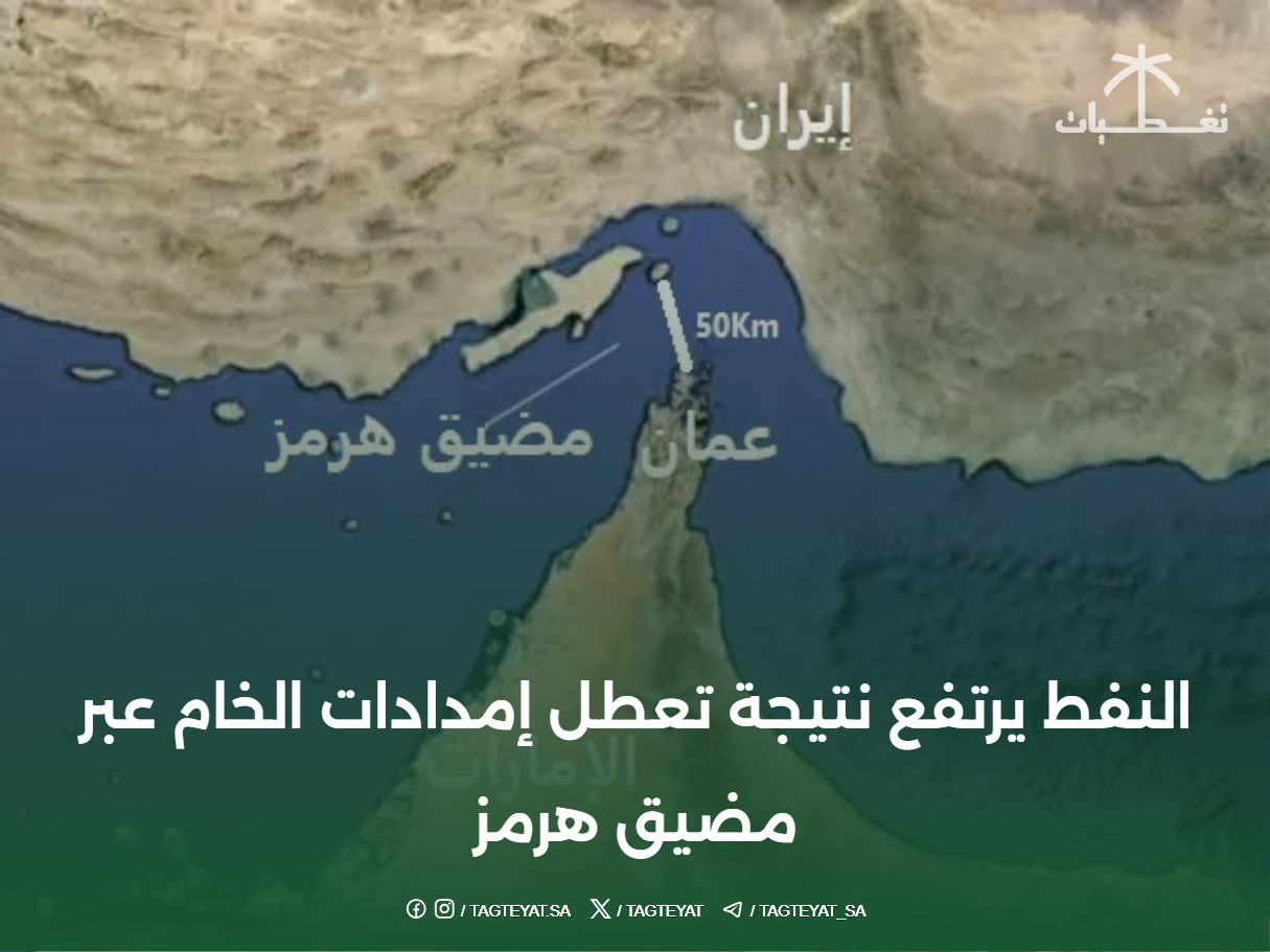 النفط يرتفع نتيجة تعطل إمدادات الخام عبر مضيق هرمز