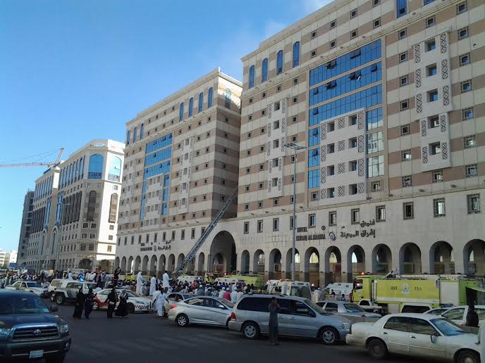 حريق فندق المدينة: تفاصيل وإصابات