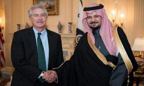 الأمير سلمان بن سلطان يلتقي هيغل وبيرنز